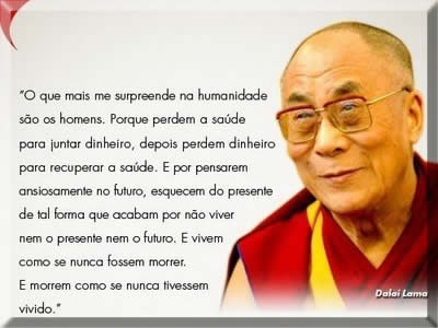 Mensagens do Dalai Lama | Tempo de mudar | Conto de Páscoa